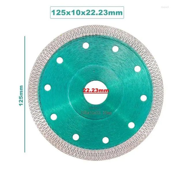 1PCS 105/115/125 mm Diamond Saw Roue de scie à maille Pressée Mesh Turbo Turbo Disque de coupe pour les carreaux de céramique en porcelaine