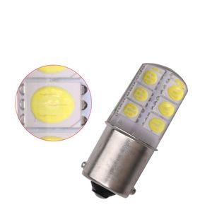 1 stks 1156 BA15S P21W 1157 P21 / 5W Bay15D LED Lampen 5050 12SmD Silicagel Auto Remlicht Stop Parkeerterrein Draai Signaal Lamp Wit 12 V