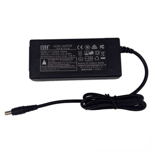 1 PIÈCES 12V1A Nouveau AC 100V-240V Convertisseur Adaptateur secteur DC 12V 1A 1000mA Alimentation Prise UE 5.5mm x 2.1mm