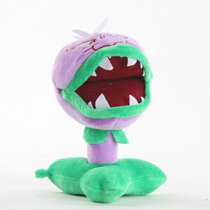 1 pièces 18cm plantes vs Zombies jouets en peluche poupée PVZ plantes Chomper doux peluche poupée pour enfants enfants cadeaux