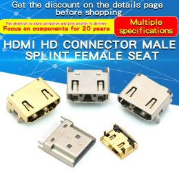 1PCS 19 broches Mini Connecteur de bougie mâle HDMI