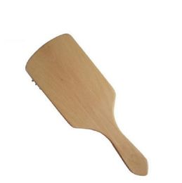 Peigne de Massage Spa en bois, 1 pièce, 2 couleurs, soins capillaires, palette en bois, poignée pointue, brosse à dents, coussin antistatique, peigne ZZ