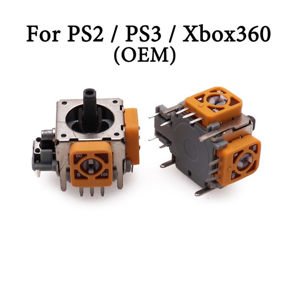 1pcs 3D Analog Grips Sticks Joystick Stick Module Rocker para Xbox One Controlador Xbox360 para PS2 PS3 PS4 Pro NGC