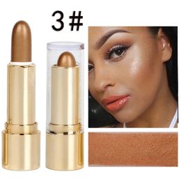 1PCS 3D Highlight Stick Contour Crayon Lightlighter Curnex Éclaircit La peau Face Makeup Bronzers Shimmer Cosmetic