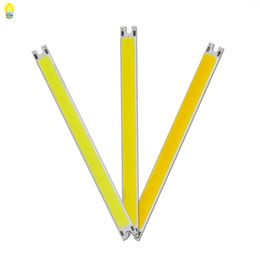 1 pièces 5 pièces 10 pièces emballage DC 12V 100x8mm 5w COB barre de LED lumière Source Liner froid naturel blanc chaud pour lampe de bricolage