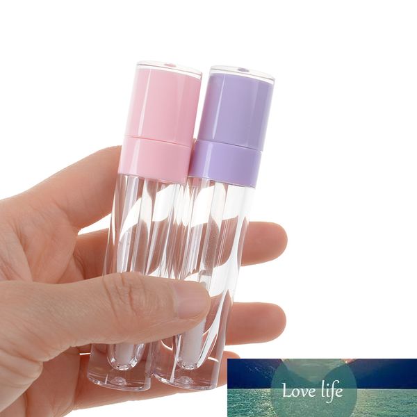 1 unids 6.4 ml Botella de brillo de labios vacío Tubo redondo DIY Contenedor de lápiz labial Viales recargables Muestra de muestra Accesorios de maquillaje Precio de fábrica Diseño experto Calidad