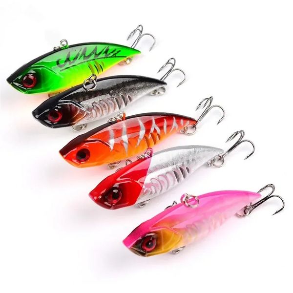 1PCS 6,5 cm / 11g Sinking VIB Fishing Lere LIPLESS CRANKBAIT BAIT DUR ARTIFICIEL