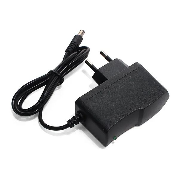 1pcs AC DC 9V 1A Adaptador de potencia EU AU UK US 5.5 mm x 2.1 mm Fuente de alimentación de interfaz 100-240V Adaptador de CA para Arduino Uno Mega CCTV