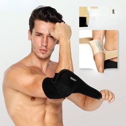 1 stcs verstelbare ademende elleboogsteunende kussentjescodera's arm beschermende versnellingsportveiligheid voor badminton gymtennis