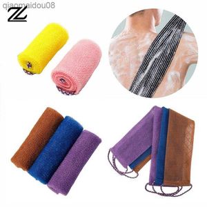 1Pcs African Net Sponge Exfoliating Body Net Scrubbing Wash Net Washcloth Bathing Sponge Net Shower Cleaning Tools L230704