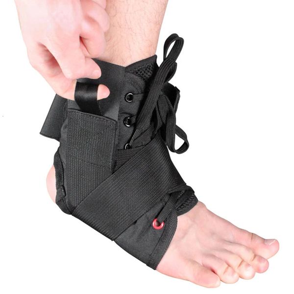 1 Uds tobillera soporte deportivo ajustable con cordones correas estabilizadoras de tobillo para pie torcido calcetines de compresión manga 240108