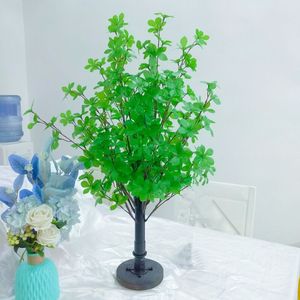 Arbre à souhaits vert artificiel, 1 pièce, plante d'aménagement paysager, empotage pour la maison, ornement de Table, fête de vacances, mariage, décoration DIY