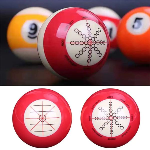 1PCS Billard Cue Ball et 1PCS Sac de rangement Billard Training Pool Pool Ball Snooker Training Balls Cueball 240408