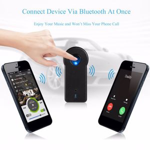 Freeshipping 1 stks Bluetooth Music Audio Stereo Adapter Ontvanger voor Auto Aux in Home Luidspreker MP3 Hot Koop en Wereldwijd Groothandel