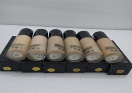 1 pièces marque maquiagem 6 couleurs 30ml fond de teint surligneur correcteur liquide à couverture moyenne en stock 7044529