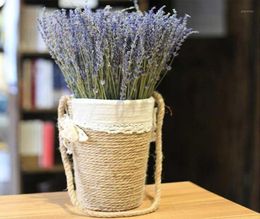 1PCS BUCSHES ROMANTIC Provence Natural Lavender Fleurs séchées Fleurs du bureau à domicile Décoration de mariage 12118770
