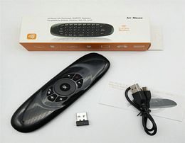 1pcs C120 Air Mouse 24G Mini teclado Mini teclado Aire Matio inalámbrico Teclado inalámbrico para computadora portátil y Set Top TV Box9388243