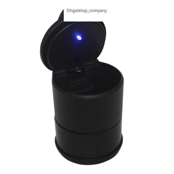 1 pièces voiture LED cendrier ordures pièce stockage tasse conteneur cigare cendrier style taille universelle cendriers