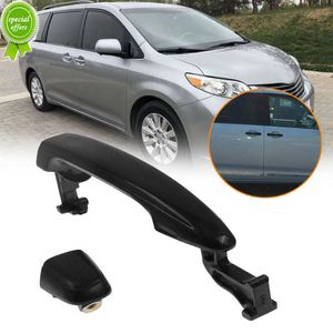 1 stks Auto Buiten Schuifdeur Handvat Zwart Auto Exterieur Achter Links Rechts Deurklink Vervangen Accessoires voor Toyota sienna 04-10