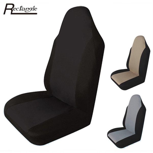 1 pièces housses de siège de voiture style de voiture housse de siège avant monobloc emballage étanche Anti-poussière housses de coussin siège de voiture Protector247b