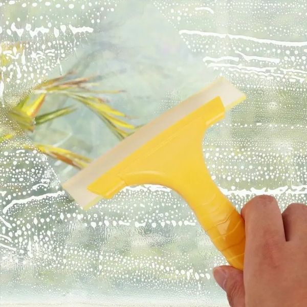 1PCS voiture Silicone Water Scraper Scraper Blade Shquegee Véhicule Savon Clean pour le lavage de fenêtres de pare-brise Auto