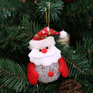 1 stks Kerstversiering Ornament Santa Snowman Nachtverlichting Kleurrijke Eye-Lantern Snowman Led Light Change Color Nightlights
