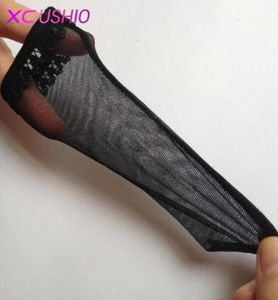 1pcs Cock Sleeve Male Masturbation Sleeves Toys Adult Sex Toys for Man Sexy Penis Cover Glove Men Thongs sous-vêtements Silk GSTRING 01192750