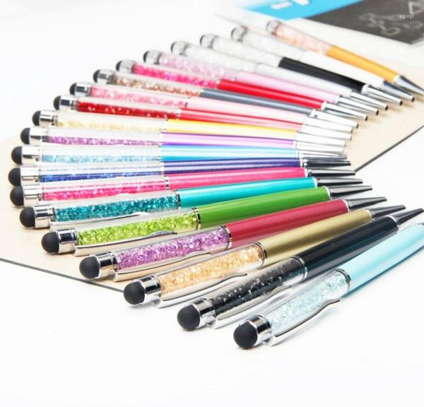 Bolígrafo de cristal creativo, bolígrafo de diamante, bolígrafo de papelería de 0,7mm, herramienta de escritura exquisita de aceite pequeño, 1 Uds.