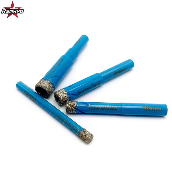 1pcs de perforación agujero broca de sierra de 6-16 mm Herramienta eléctrica de corte Diámetro de recubrimiento de diamantes para el azulejo de mármol Ceramic