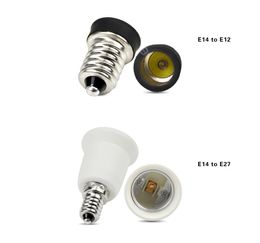 1PCS E27 mâle à E14 G9 E12 B22 G4 MR16 GU10 Adaptateur de douille du convertisseur de porte-lampe de la lampe de la lampe féminine pour la lumière du bulbe de maïs à LED