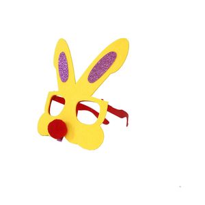 Pasen-decoratie voor Kid's Eggs Chicks Rabbits Bril Kinderspeelgoed vakantie geschenken W1