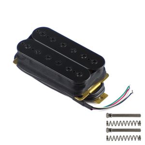 1 PCS Elektrische Gitaar Double Coil Humbucker Pickup Brug/Hals Passieve Pickup w/Hoogte Stelschroeven Multi kleuren