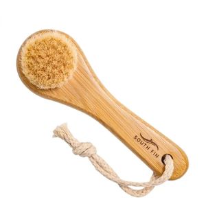 1pcs Face Nettaiteur Brosse en bambou Bristle Soft Bristle Beauty Face Tool Skincare Skin Nettoyage en profondeur