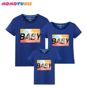 1 unids Familia Camisetas Calidad Algodón Minion Padre Madre y Niños Camisetas Ropa para niños Ropa para niños Niñas Roupas 210713