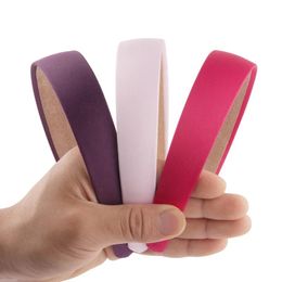 1 stcs mode vrouwen dikke spons fluweel fluwelen hoofdband dames haarband meisje haar hoepel diy satijn bedekte hars haaraccessoires