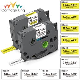 1 stcs voor broederlabel HSE231 HSE221 HSE211 HSE241 HSE251 HSE631 Warmte krimpbuistape Compatibel voor broederetiketteringsmachine