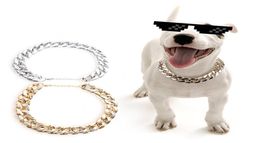 1pcs Gold Silver Plastic Chain Small and MedifSise Dog Collar en Teddy Pet Collier Jewelry Accessoires7588767