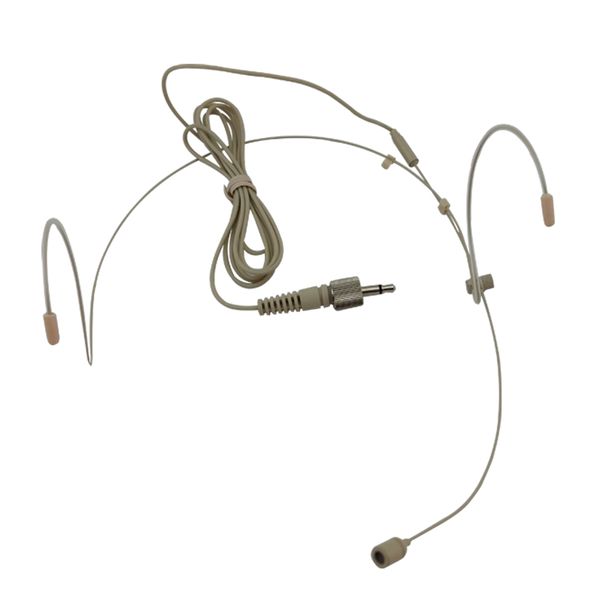 1 pièces bonne qualité casque cardioïde condensateur Microphone pour Sennheiser sans fil BodyPack transmetteur 3.5mm 3.35mm verrouillable