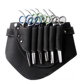 1PCS Kappers Holster Pouch Case Met Taille Riem Klinknagel Clips Tas Kapper Kapper Haar Schaar Tas Scharen Zakken tool 240318