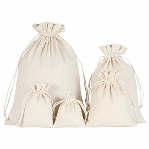 1 unids Almacenamiento de alta calidad Bolsas con cordón Paquete de regalo de Navidad Bolsa pequeña Inicio Organizar Cott Sacos bolsa de arroz J8d1 #