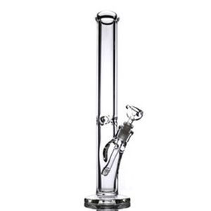 Hookahs 9 mm Espesar Bong de vidrio Recto 12 