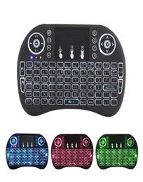 1pcs i8 mini teclado 24 g de volante inalámbrico Ratón para MXQ Pro TX3 Mini H96 X96 Mini Android TV Box8266172