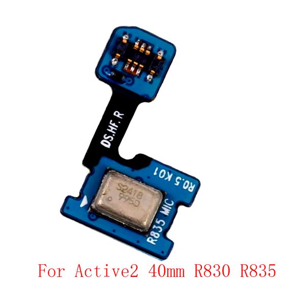 1PCS Mic Microphone Connecteur de connecteur Câble flexible pour Samsung Watch Galaxy Active 2 Active2 R820 R825 R835 R830 40 mm 44 mm