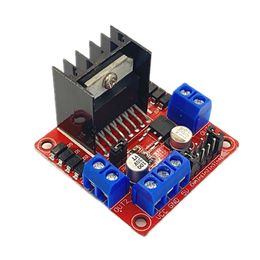 1PCS L298N MODULE DE CARTE DE DRIVER L298 STAPPENMOTOR SLIMME AUTO ROBOT BANDE PELTIER HIGH POWER