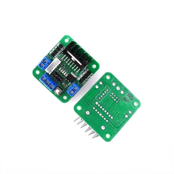 1 PCS L298N Módulo del controlador del controlador del motor Dual H Bridge HC L298 Motor del motor Paso para Arduino