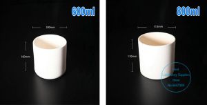 1PCS Lab 5 ml à 1000 ml CURUND CORUNDUM CURUND 99% Alumina Cucible Crucible Resistance à haute température 1600 degrés