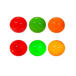 1 pièces LED balle de parc de Golf trois couches entraînement de nuit lumière LED balle de Golf lueur vert rouge Orange Sport de plein air balle de pratique de Golf 240110