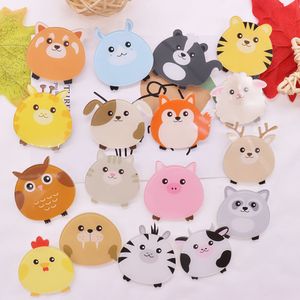 1 pièces beaux animaux vaches renard girafe broche enfants épinglette robe T-Shirt jupe décoration Badges cadeau embellissements accessoires