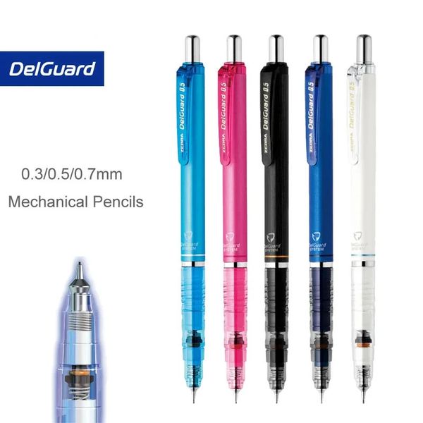 1PCS MA85 Delguard Mécanique crayon 0,3 mm 0,5 mm 0,7 mm Test de dessin crayons Crayons avec Eraser pour le fournisseur d'école 240419