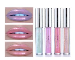 1 Stuks Zeemeermin Parel Licht Vloeibare Lipgloss Langdurige Diamant Shining Lipstick Lippen Gloss Stick Tint Batom Makeup Tools8580285